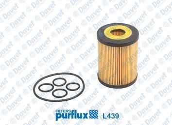 PURFLUX L439 Yag Filtresi Opel Astra H Astra J Corsa D 1.7cdti 06-